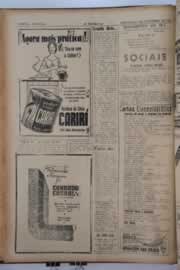 Página do jornal O Nordeste de novembro de 1960