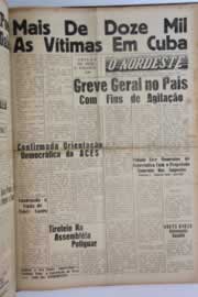 Página do jornal O Nordeste de novembro de 1960