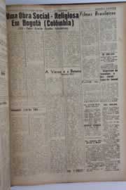 Página do jornal O Nordeste de novembro de 1960
