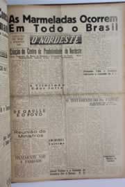 Página do jornal O Nordeste de novembro de 1960