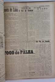 Página do jornal O Nordeste de novembro de 1960