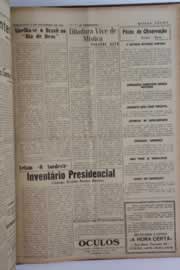 Página do jornal O Nordeste de novembro de 1960