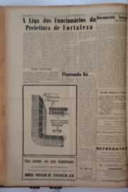Página do jornal O Nordeste de novembro de 1960