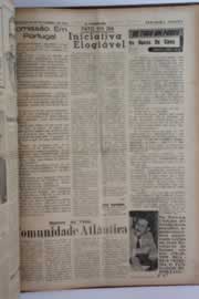 Página do jornal O Nordeste de novembro de 1960