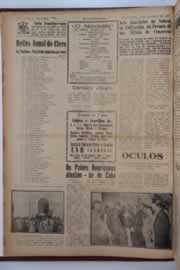 Página do jornal O Nordeste de janeiro de 1961