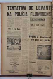 Página do jornal O Nordeste de janeiro de 1961