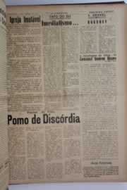 Página do jornal O Nordeste de janeiro de 1961