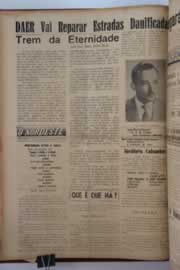 Página do jornal O Nordeste de janeiro de 1961