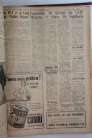 Página do jornal O Nordeste de janeiro de 1961