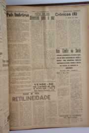 Página do jornal O Nordeste de março de 1961