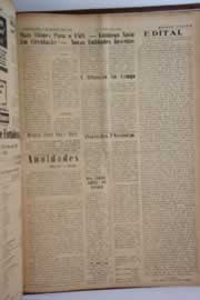 Página do jornal O Nordeste de março de 1961