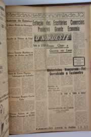 Página do jornal O Nordeste de março de 1961