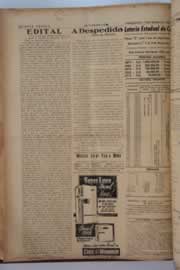 Página do jornal O Nordeste de março de 1961