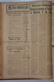 Página do jornal O Nordeste de março de 1961