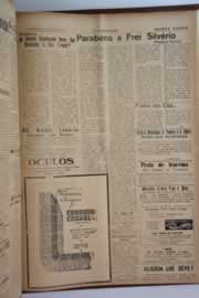 Página do jornal O Nordeste de março de 1961
