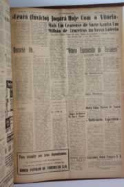 Página do jornal O Nordeste de março de 1961