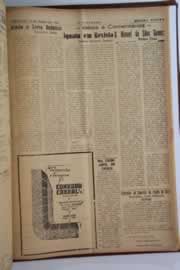 Página do jornal O Nordeste de março de 1961