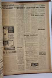 Página do jornal O Nordeste de março de 1961