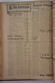 Página do jornal O Nordeste de março de 1961