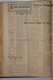 Página do jornal O Nordeste de março de 1961