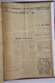 Página do jornal O Nordeste de março de 1961
