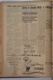 Página do jornal O Nordeste de março de 1961