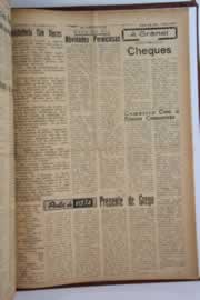 Página do jornal O Nordeste de março de 1961