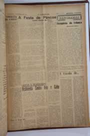 Página do jornal O Nordeste de março de 1961