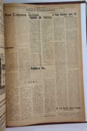 Página do jornal O Nordeste de março de 1961