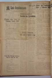 Página do jornal O Nordeste de março de 1961