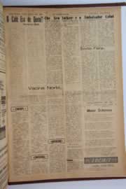 Página do jornal O Nordeste de março de 1961