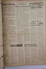Página do jornal O Nordeste de abril de 1961
