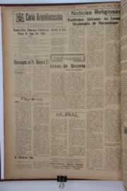 Página do jornal O Nordeste de abril de 1961