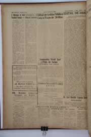 Página do jornal O Nordeste de abril de 1961