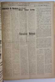 Página do jornal O Nordeste de abril de 1961