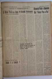 Página do jornal O Nordeste de abril de 1961
