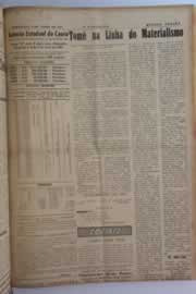 Página do jornal O Nordeste de abril de 1961