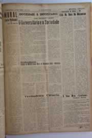 Página do jornal O Nordeste de abril de 1961