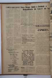 Página do jornal O Nordeste de abril de 1961