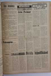 Página do jornal O Nordeste de abril de 1961