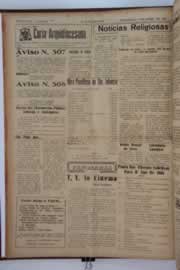 Página do jornal O Nordeste de abril de 1961