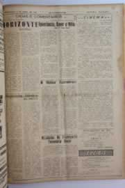 Página do jornal O Nordeste de abril de 1961