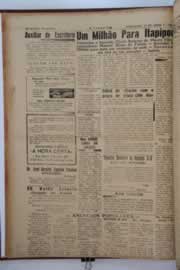 Página do jornal O Nordeste de abril de 1961
