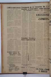 Página do jornal O Nordeste de abril de 1961