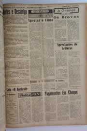 Página do jornal O Nordeste de abril de 1961