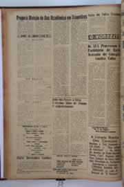 Página do jornal O Nordeste de abril de 1961