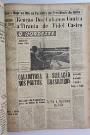 Página do jornal O Nordeste de abril de 1961
