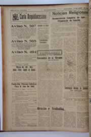 Página do jornal O Nordeste de abril de 1961