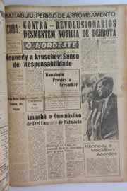Página do jornal O Nordeste de abril de 1961