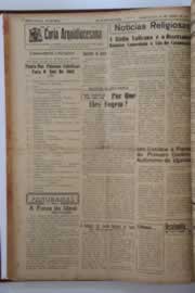 Página do jornal O Nordeste de abril de 1961